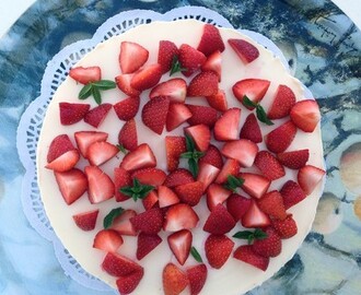 Flädercheesecake