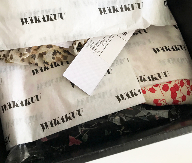 Ett smakprov från Wakakuu-beställningen