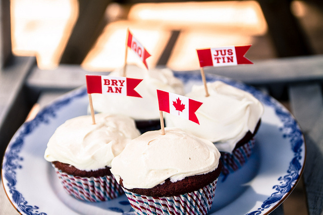 Canada Day Cupcakes or Red Velvet Cupcakes