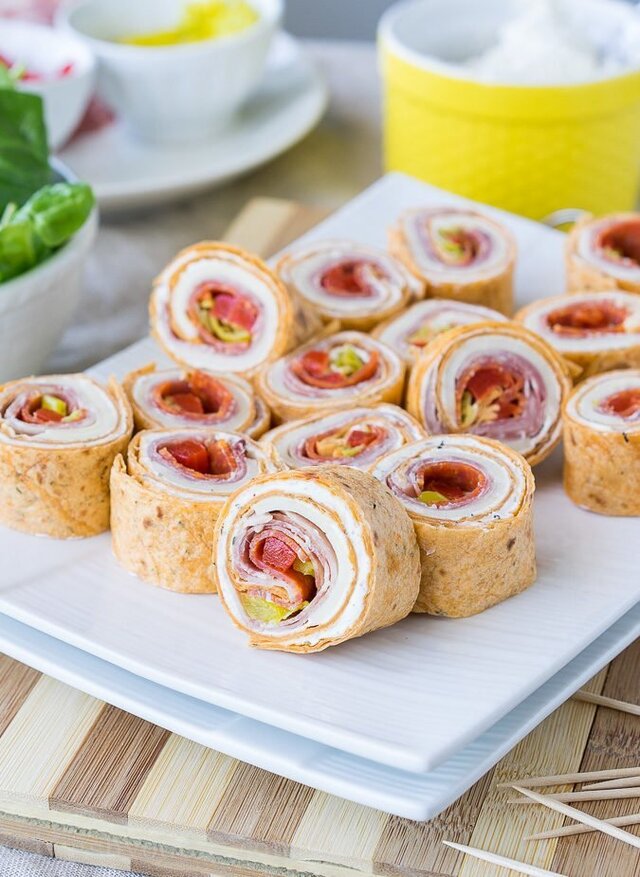 Spicy Italian Pinwheels Recipe