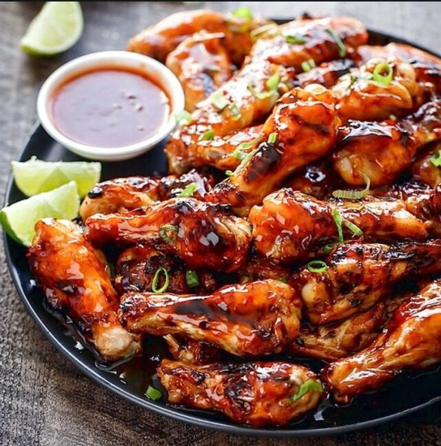 Sticky Thai Chicken Wings Recipe