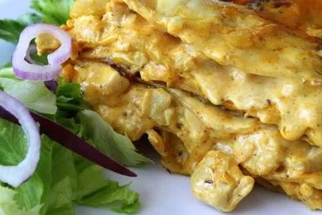 Krämig kycklinglasagne Jennys matblogg