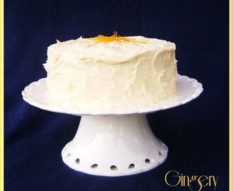 Gingery Carrot Cake (eller Morotskaka delux)