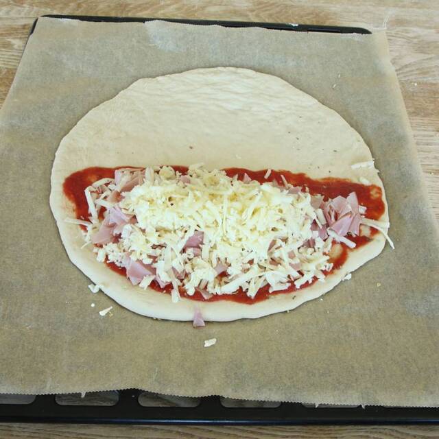 Calzone – inbakad pizza