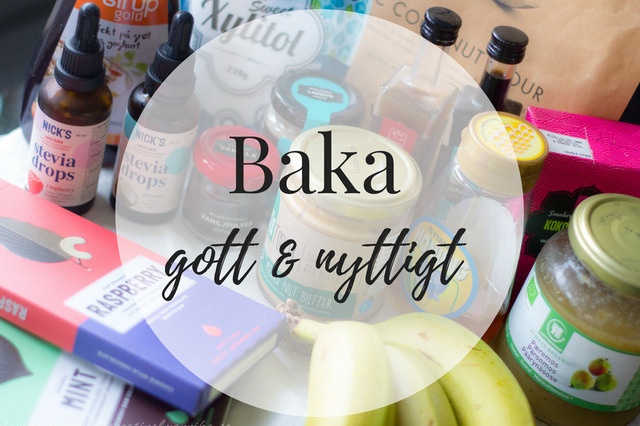 Baka nyttigt – Del 1 baka med glutenfritt mjöl