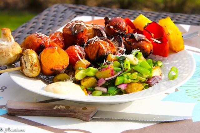 SOMMAR GRILLSALLAD 4 PORT