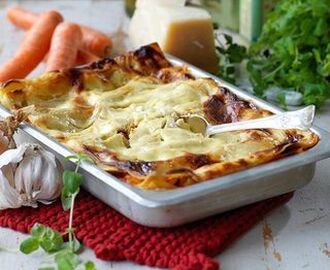 Vegetarisk lasagne