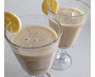 Dadel- och banansmoothie