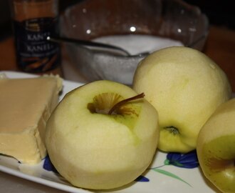 Tredje advent, då har vi som tradition att baka Tarte tatin i vår familj