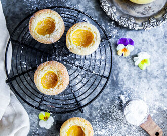 Citrongrottor med lemon curd