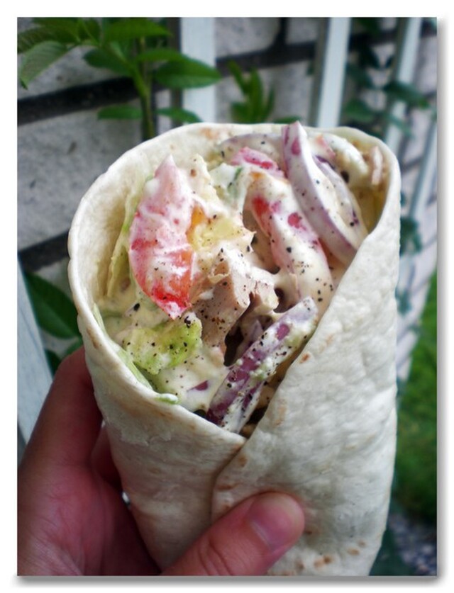 Kycklingwraps