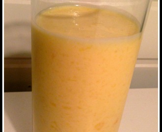 Mango smoothie med havregryn