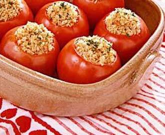 Dagens lunchtips från kungens kock är: Ostfyllda tomater