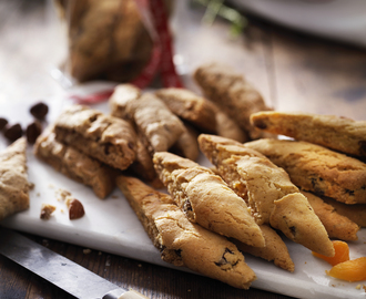 Snabba saffranssnittar med torkad frukt