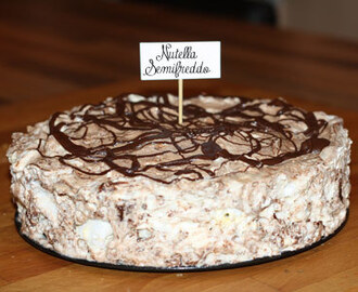 Nutella semifreddo