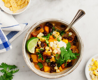 Butternut Squash Black Bean Chili