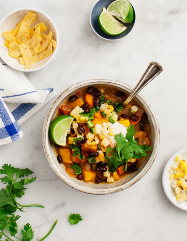 Butternut Squash Black Bean Chili