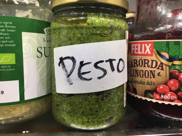 Pesto som i Ligurien