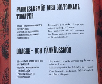 Parmesansmör m soltorkad tomat