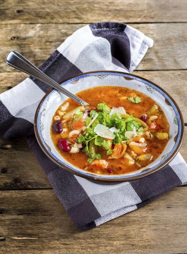 Minestronesoppa – recept