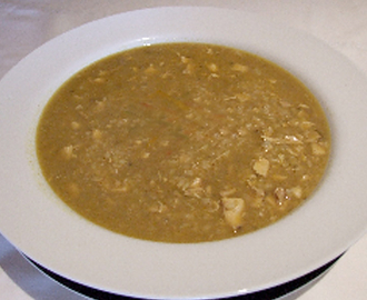 Escoffiers Mulligatawnysoppa  LCHF