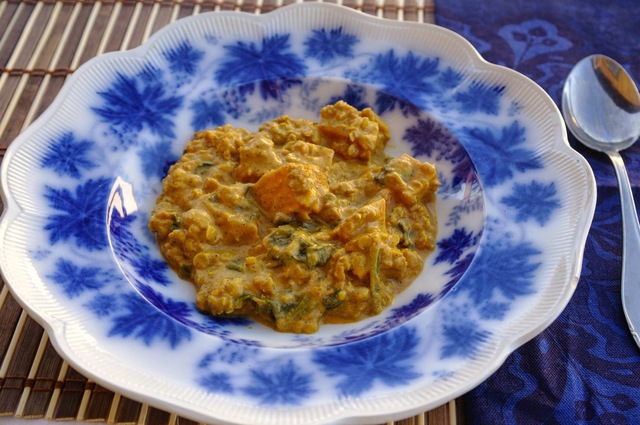 Daal, en vegetarisk gryta.