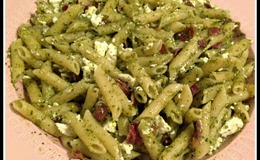 Snabba pastan med pesto