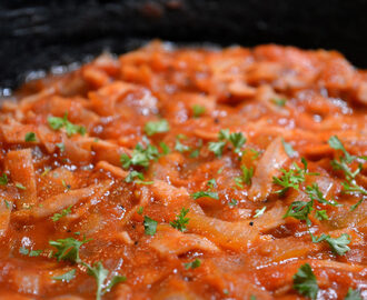 Viktväktarpastasås med tomat & bacon