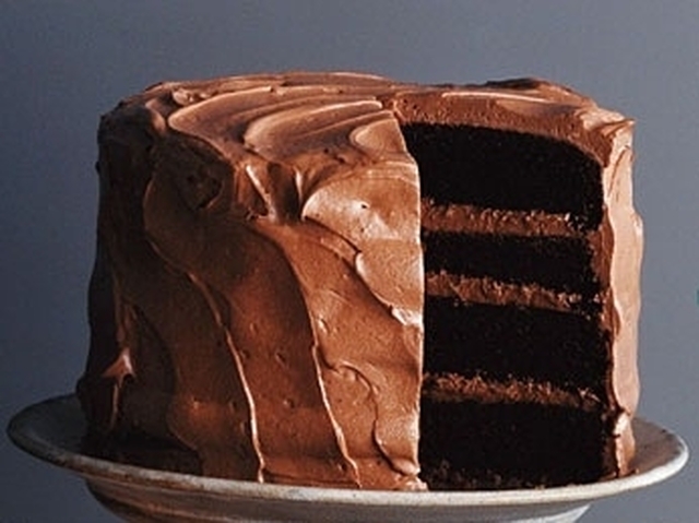 Amerikans hög chokladtårta