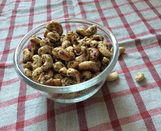 Rostade cashewnötter och viktutmaning