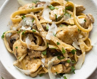 Chicken Marsala Pasta