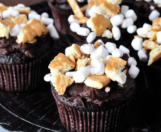 Rocky road cupcakes!