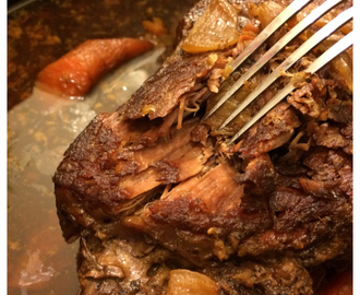 Slow Roast ”pulled” -Lammstek, viltkött eller högrev (paleo)