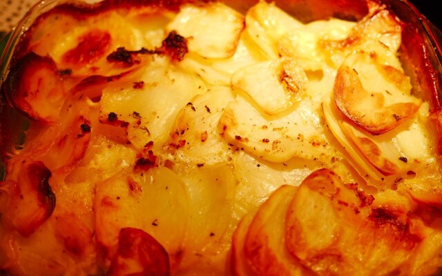 Recept på världen godaste potatisgratäng