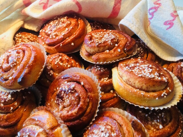 Kanelbullar med fördeg