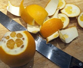 Snabbsyltade apelsinskal
