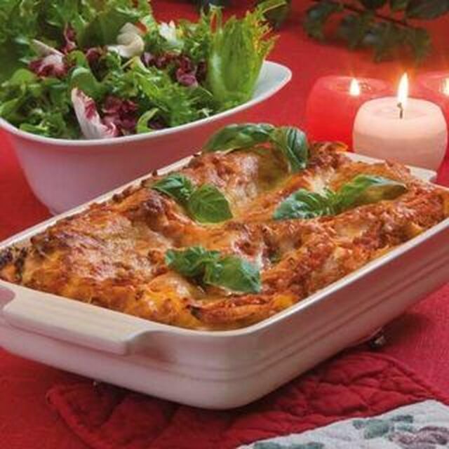 Vegetarisk lasagne