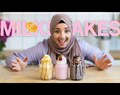 3 MILKSHAKES: OREO MILKSHAKE, HALLONMILKSHAKE & FRAPPE