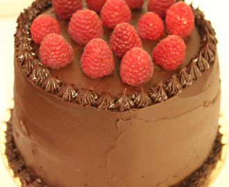 Chocolate cake with ultimate chocolate frosting