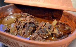 Pulled beef m rödvin