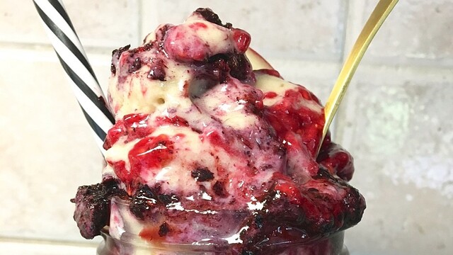 Vanilla Berry Nicecream – recept
