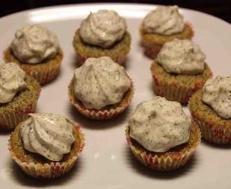 Earl Grey muffins med frosting