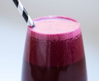 Homemade beetroot juice