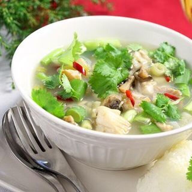 Tom Yam – thaisoppa med fisk