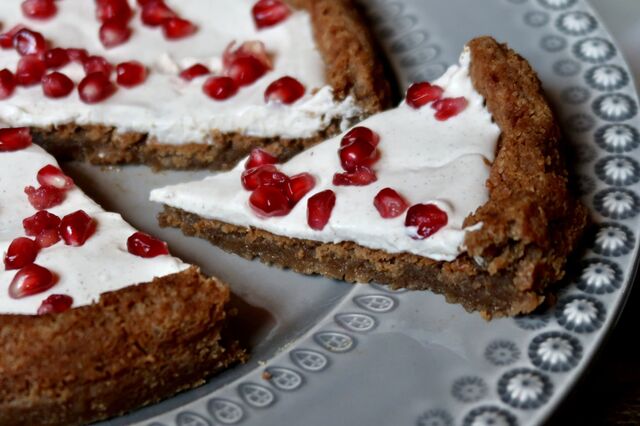 Pepparkakskladdkaka med kanelfluff