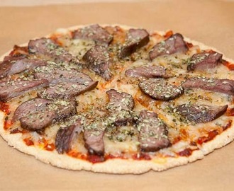 Rund pizza (LCHF)