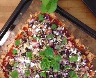 Vegitarisk pizza