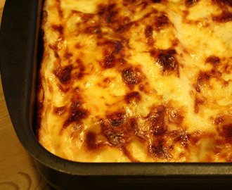 Variation på lasagne