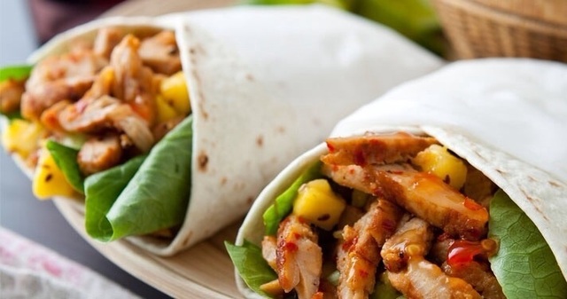 Goggos tortilla-wraps med kyckling