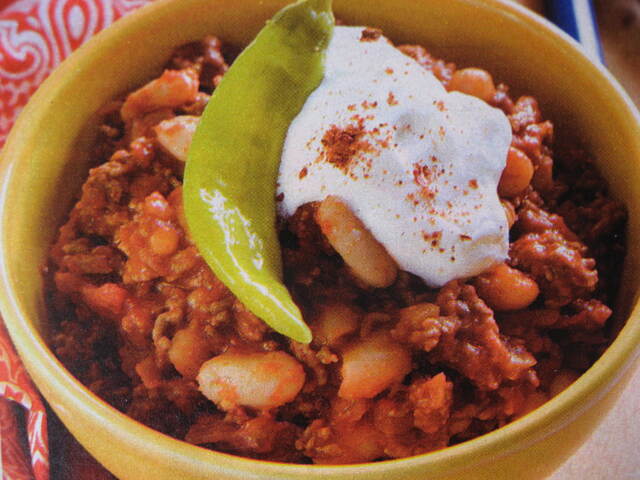 Chili con carne med sting